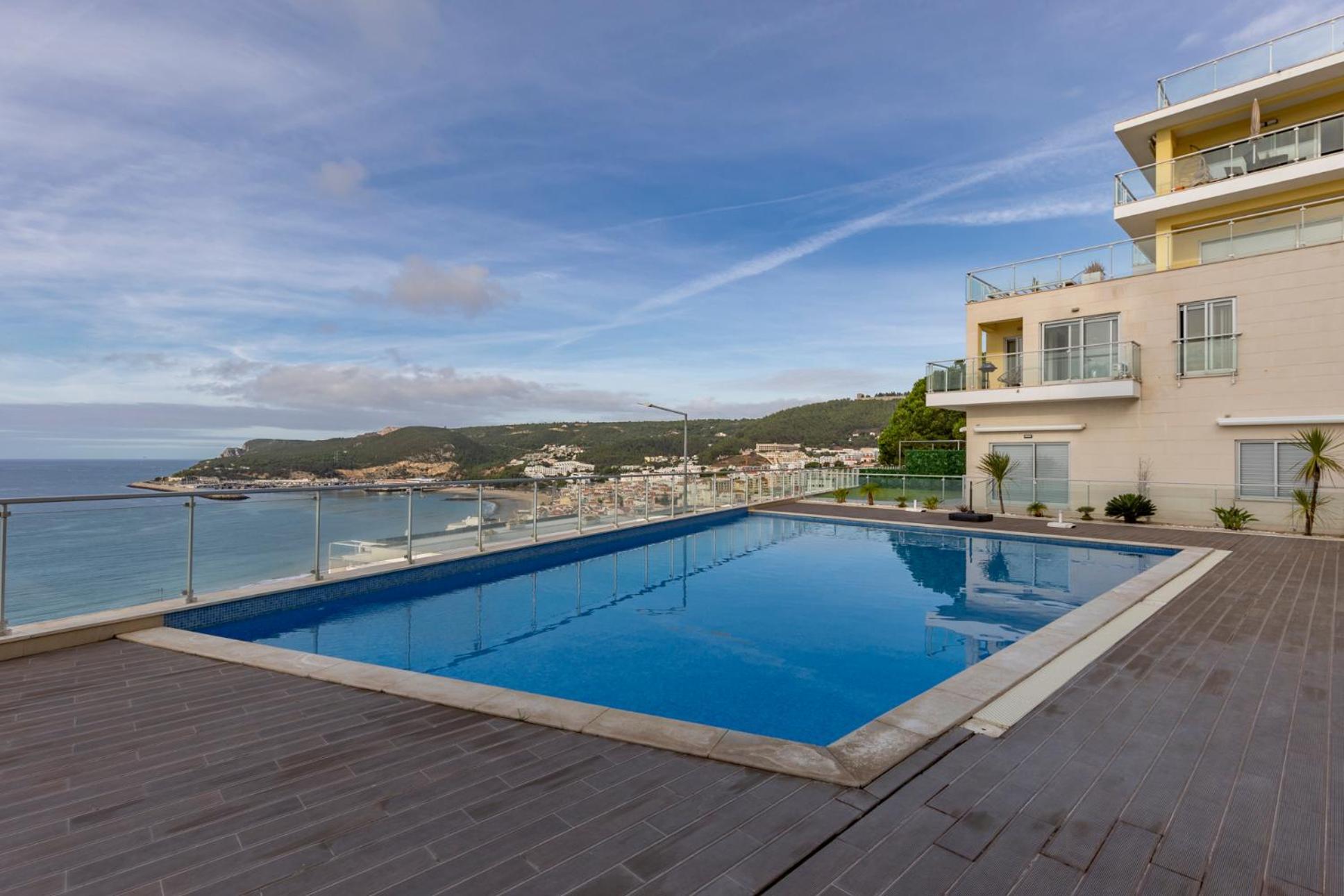 Cliffs Apartment - Astonishing View Over Sesimbra Bay By Trip2Portugal Luaran gambar